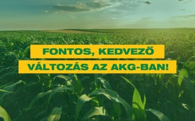 Fontos, kedvező változás az AKG-ban!