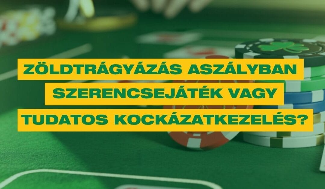 Zöldtrágyázás aszályban